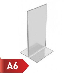 T Pleksi Etiketlik , A6 Ebadında