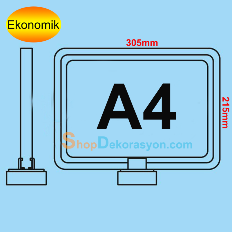 Mıknatıslı Etiketlik A4