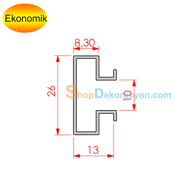 Alüminyum Kanal Profil