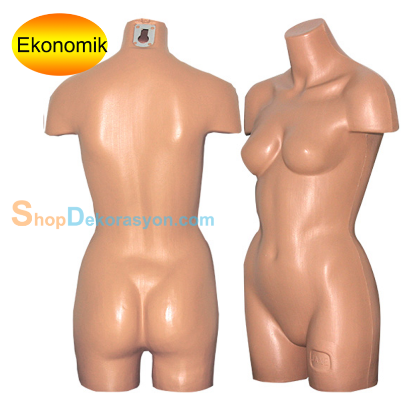 Plastik İç Çamaşırı Vitrin Mankeni