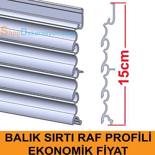Dalgalı Panel Aluminyum Profil