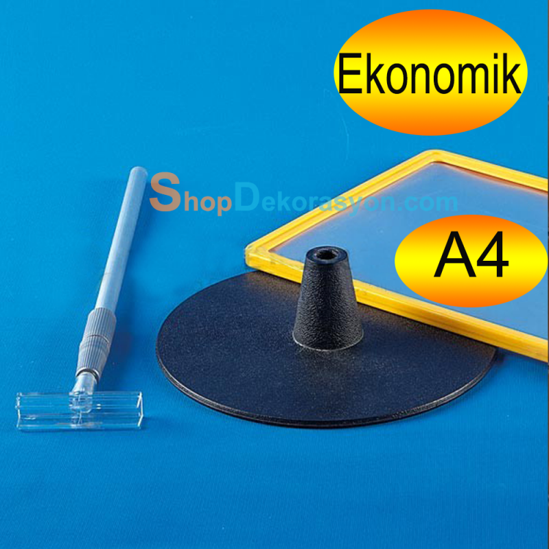 Ayaklı Etiketlik, A4
