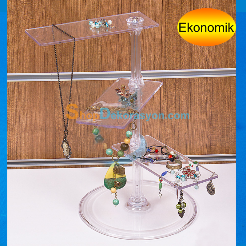 Ayakkabı Teşhir Standı 3 Katlı