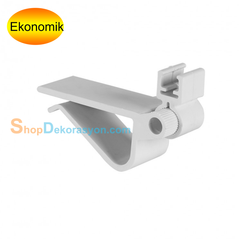 Ahşap ve Cam Raf için Kıskaçlı A4 Fiyat Etiketliği