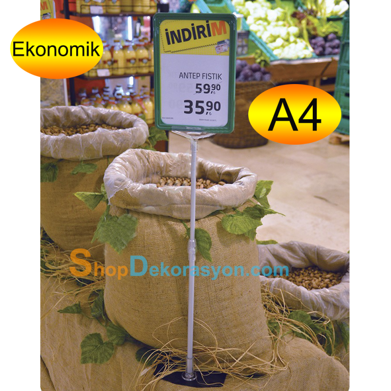 Fiyatlık Ördek Ayak Plastik, A4