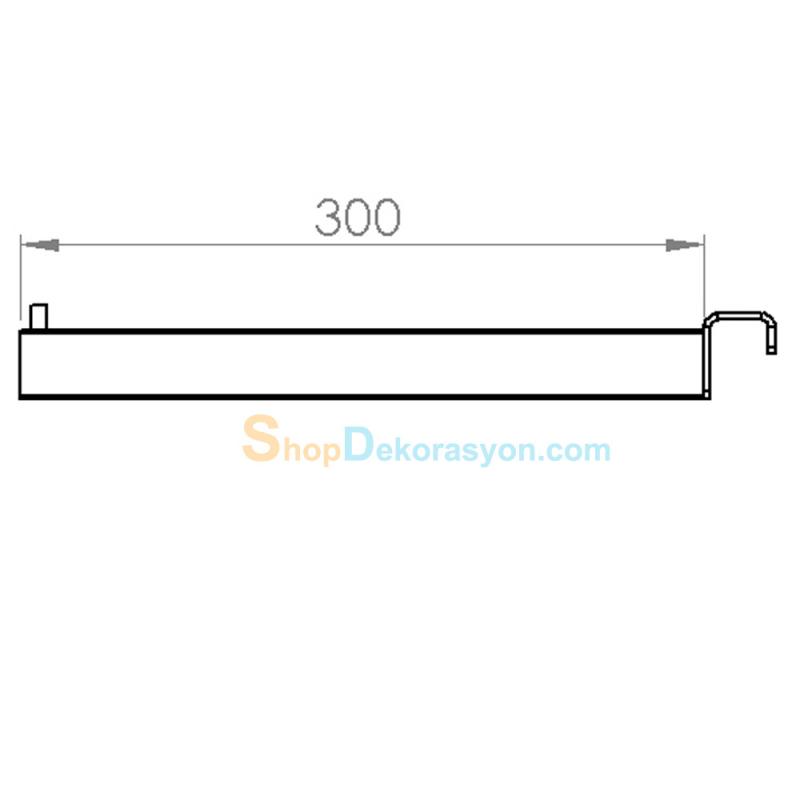Düz Baston Askılık