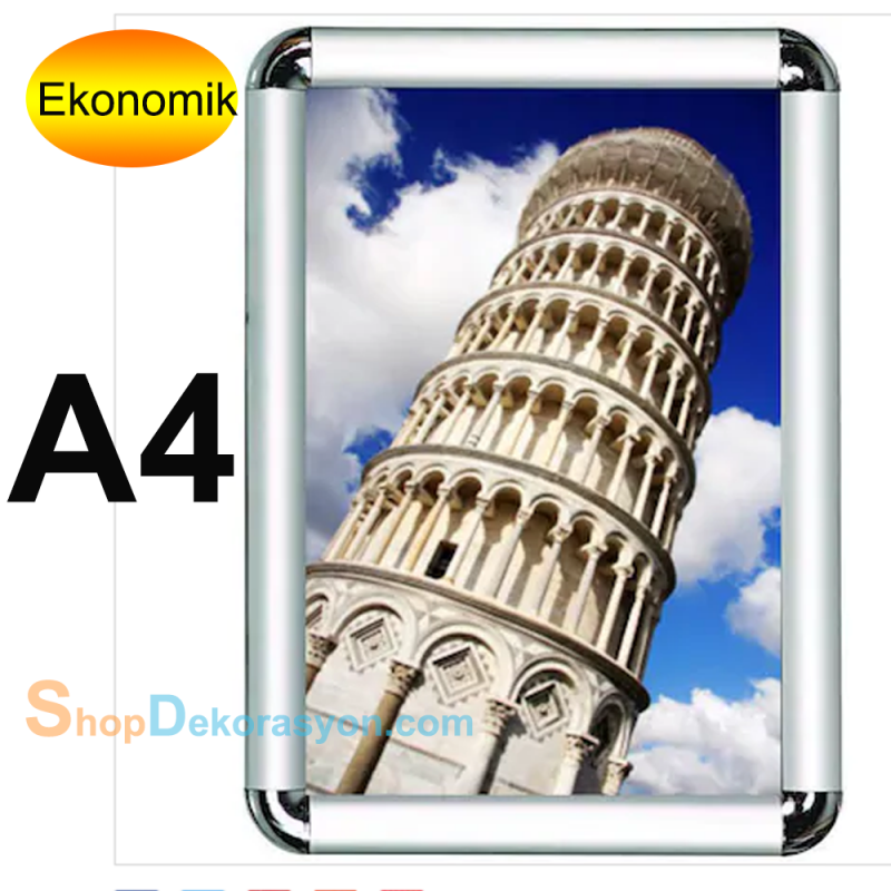 A4 Display Açılır Kapanır Duvar Çerçevesi