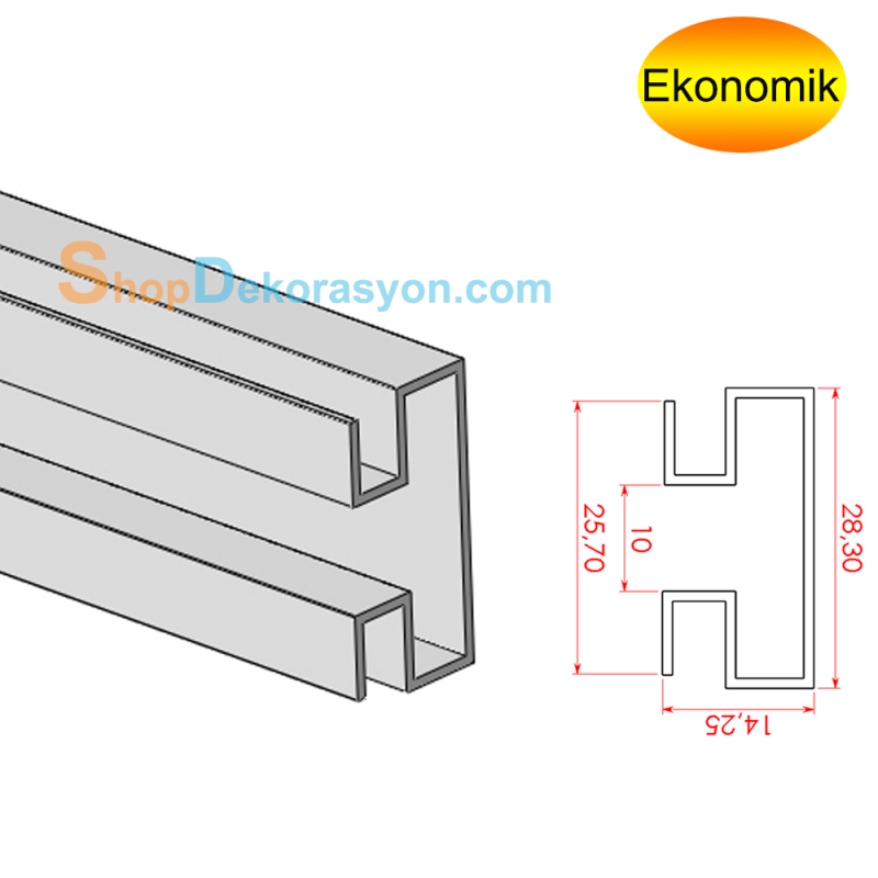 Alüminyum Kanal Profil