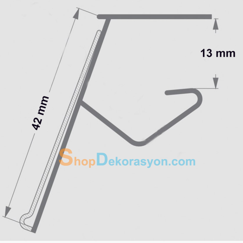 18 mm Suntaya Geçme Etiketlik