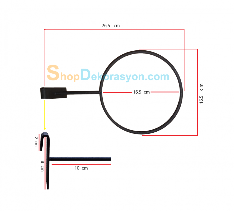 Tele Geçme Top Tutucu- Topluk