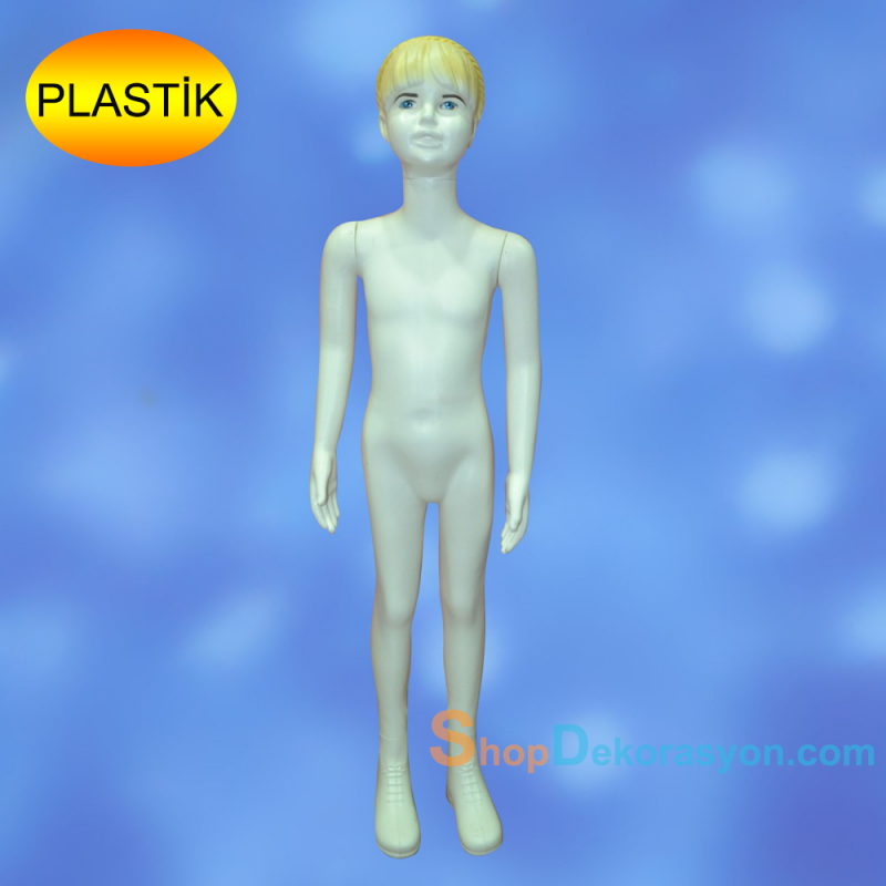 Plastik Kız Çocuk Boy Mankeni 7 - 9 Yaş