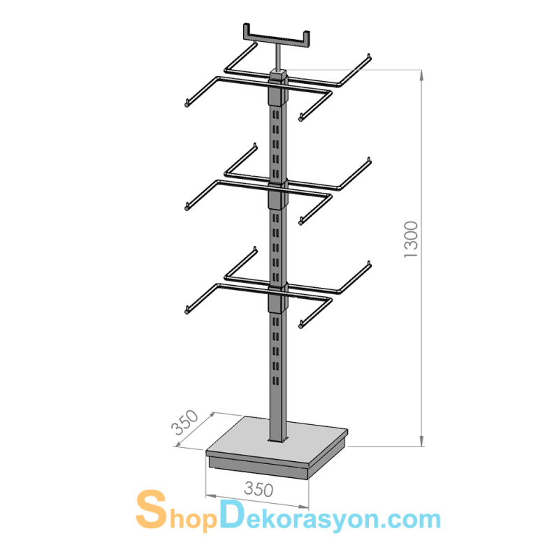 İç Giyim Askı Standı
