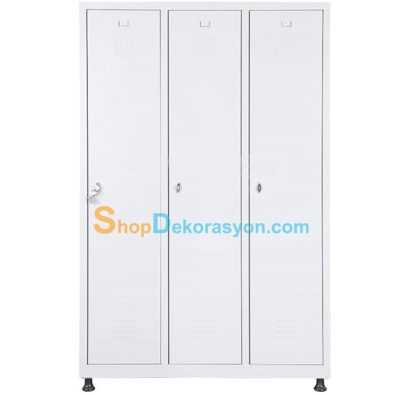 Çelik Soyunma Dolapları Fiyatları Üçlü