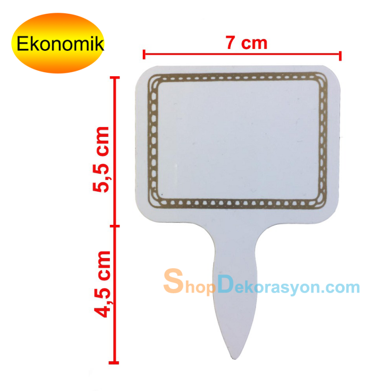 Silinebilir Pvc Kuruyemiş ve Baharat Etiketliği