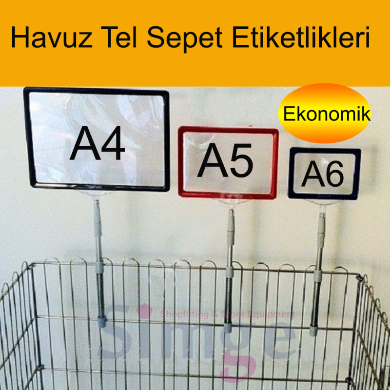 Yaylı Fiyat Etiketliği, A4