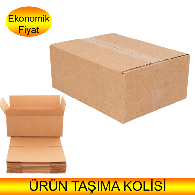 Boş Karton Koli İkitelli 650mm x 395mm x 200mm