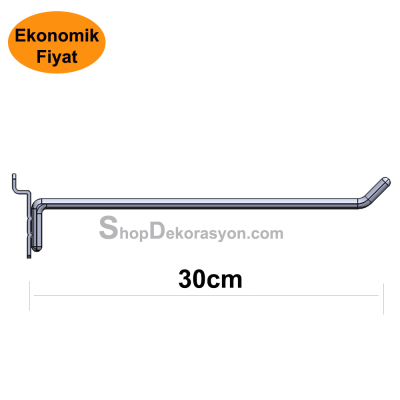 Kanallı Pano Kancası Fiyatları 30cm