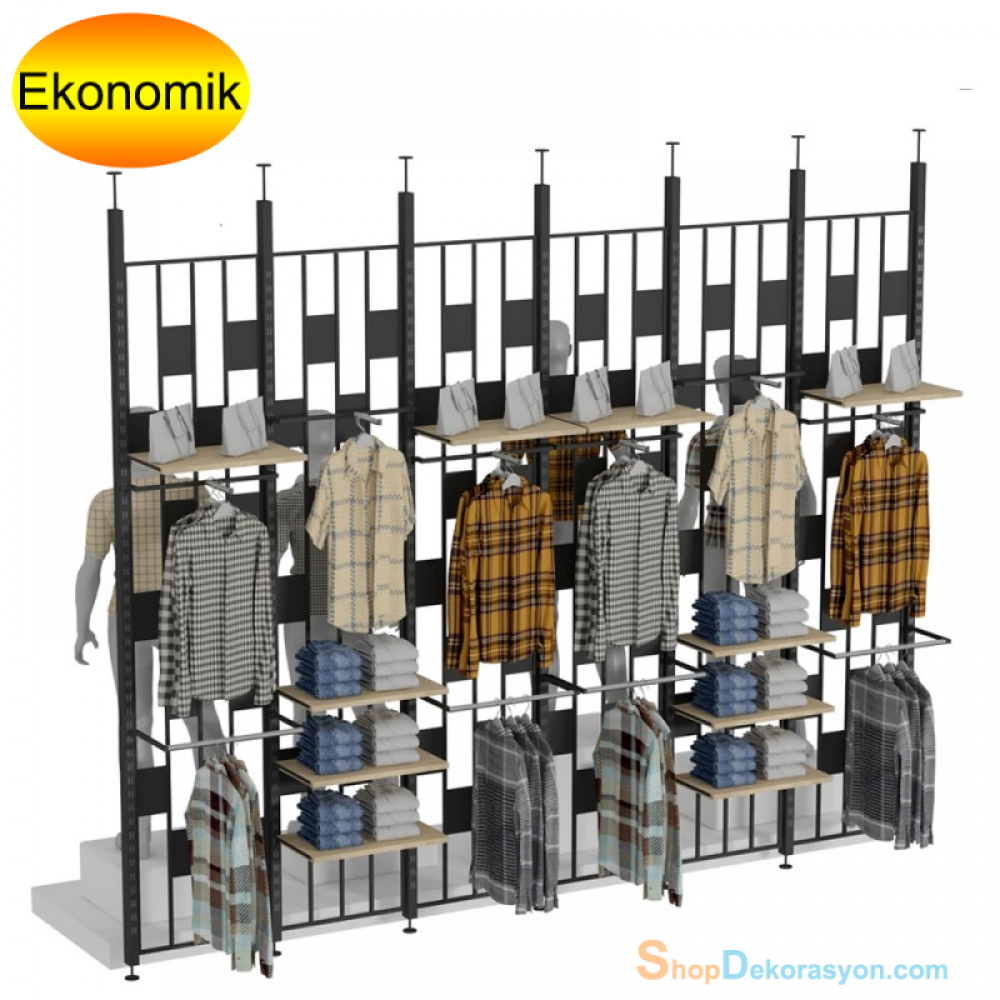 Vitrin Arkasi Dikme Raf Sistemleri Tasarimlari 03 Kare