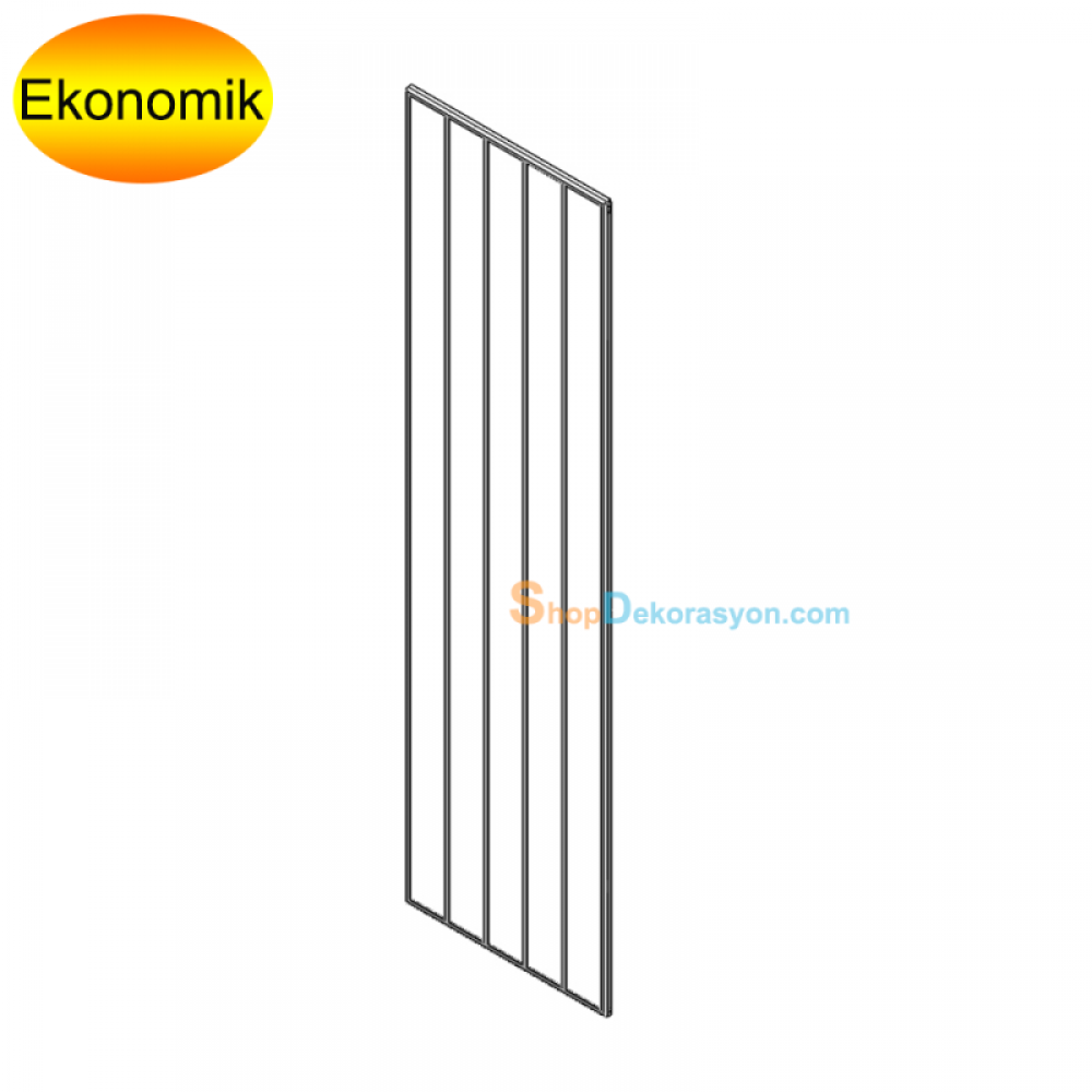 Magaza Vitrin Paravani Cizgi Tip